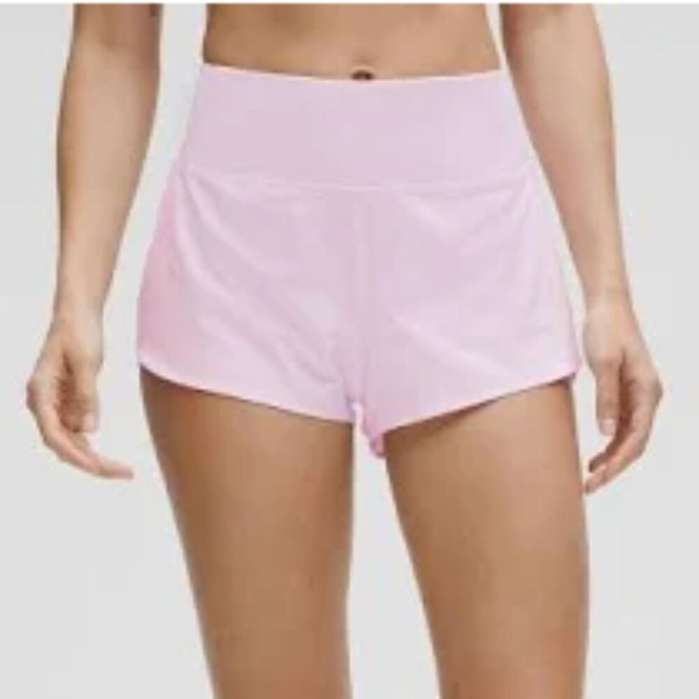 Lululemon light pink athletic shorts amazing condition